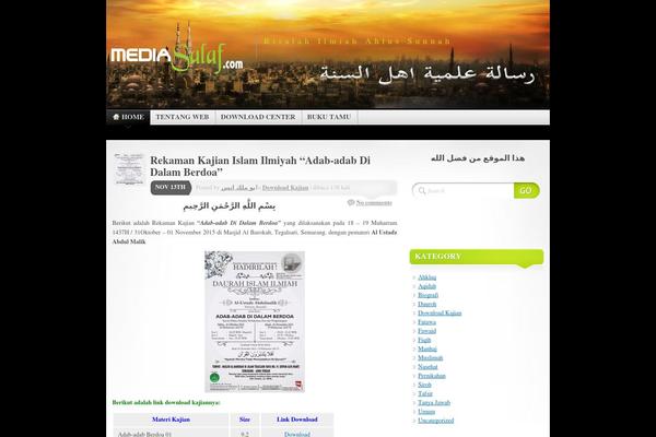 Mystique theme site design template sample