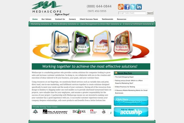 mediascopeinc.com site used Mediascope