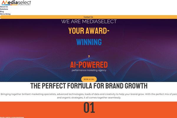 mediaselect.com site used Borgholm