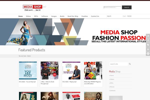 Replete theme site design template sample