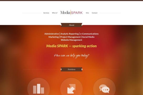 mediaspark.us site used Mustache