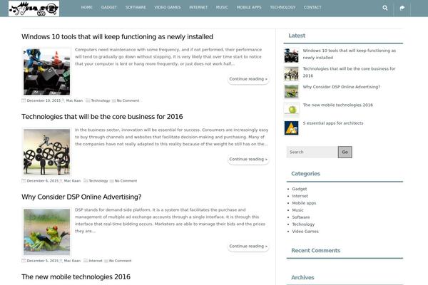 ReFresh theme site design template sample
