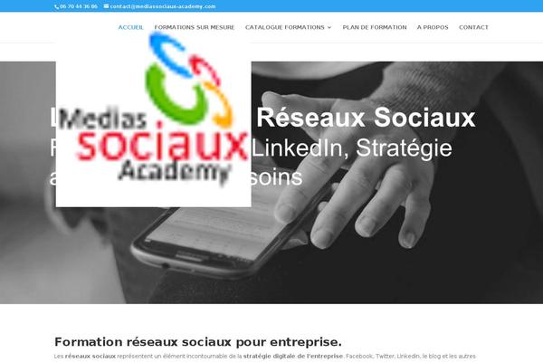 Site using Social Share Buttons by Supsystic plugin