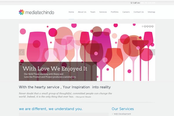 Progressio theme site design template sample