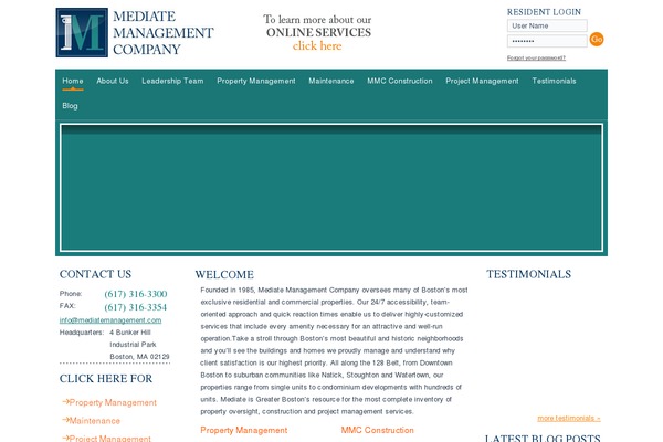 Site using Hide-widget-title plugin