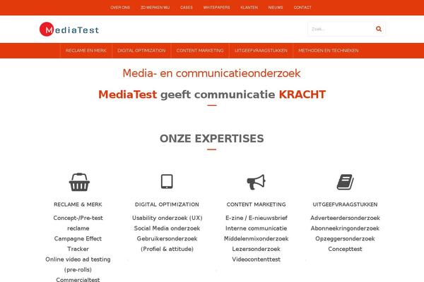 Pofo theme site design template sample