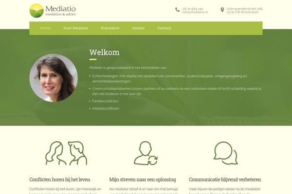 Consulting-child theme site design template sample
