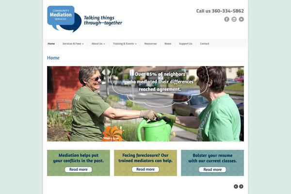 Modernize theme site design template sample