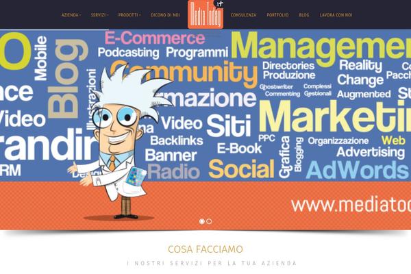 Renovation theme site design template sample
