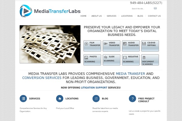 SmartGroup theme site design template sample