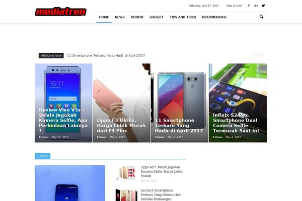 Site using Advanced Post Pagination plugin