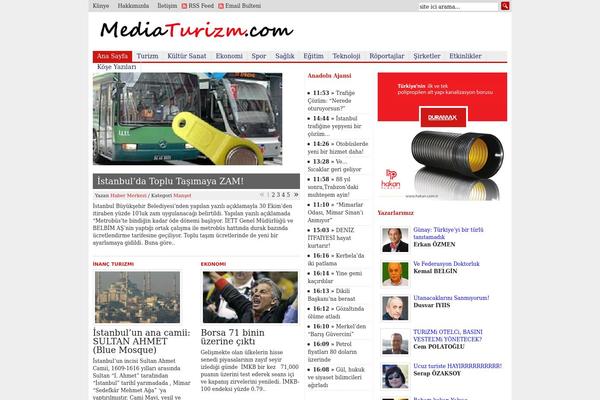 BlogNews theme site design template sample