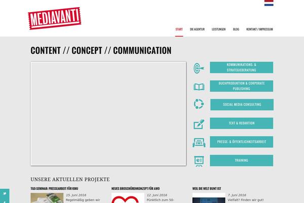 Lucidpress theme site design template sample