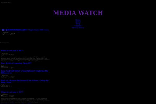 Maglux theme site design template sample