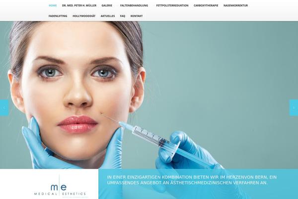 Scroller theme site design template sample