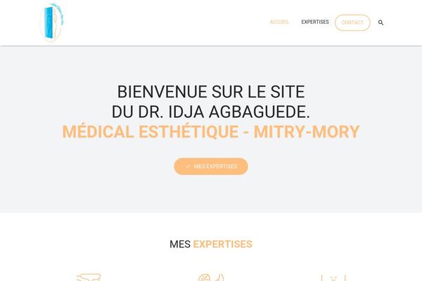 Zephyr theme site design template sample