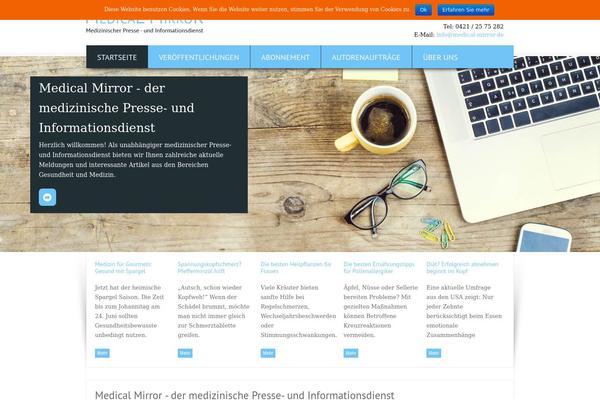 medical-mirror.de site used SKT Bizness