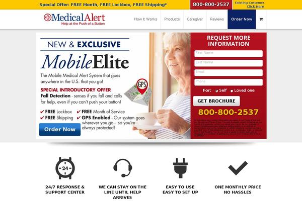 medicalalert.com site used Child-theme
