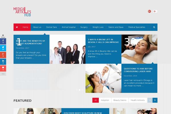 NewsTimes theme site design template sample