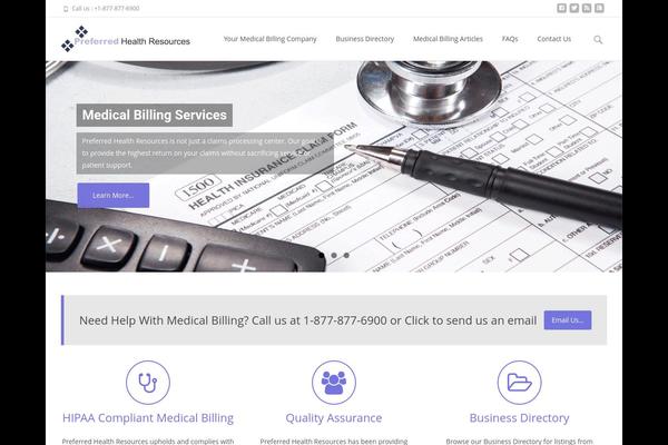 Site using Business-directory-categories plugin