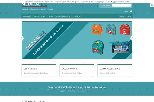 medicalbiz.it site used Titania