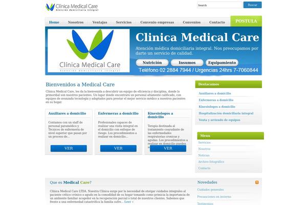 Bluegreen theme site design template sample