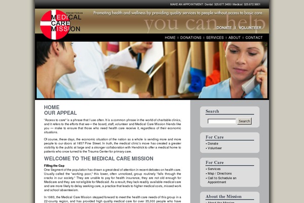 medicalcaremission.org site used Mcm