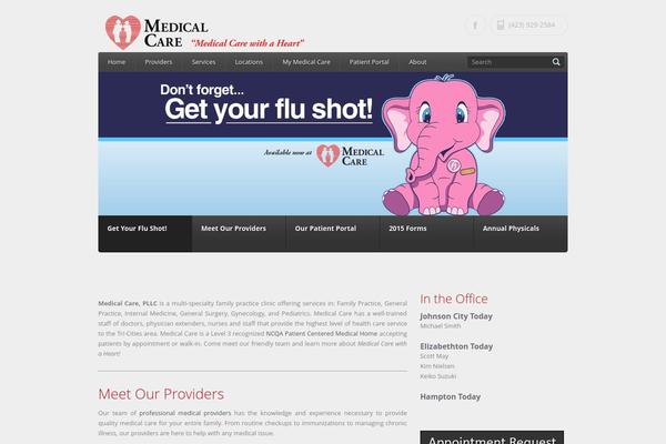 Healthpress Theme theme site design template sample
