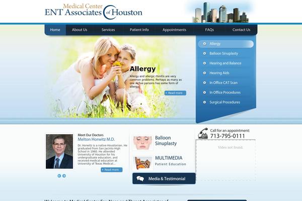 YPO theme site design template sample