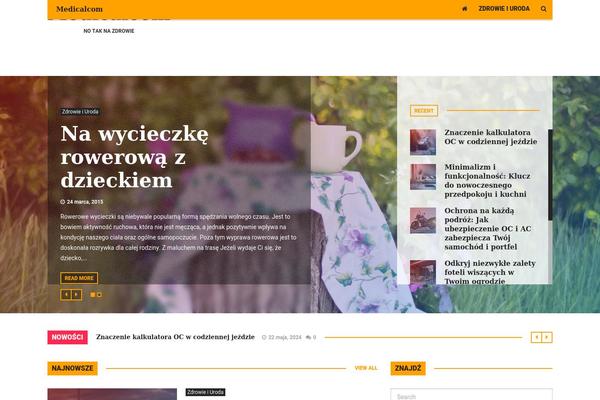 Planetshine-magellan theme site design template sample