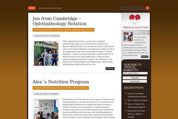 Basic theme site design template sample