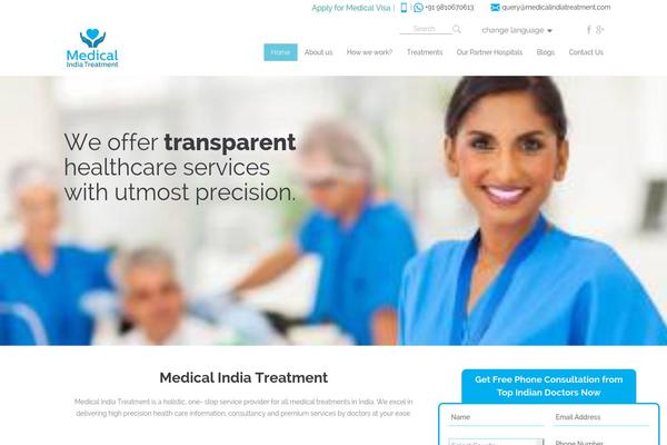 Medical-theme theme site design template sample