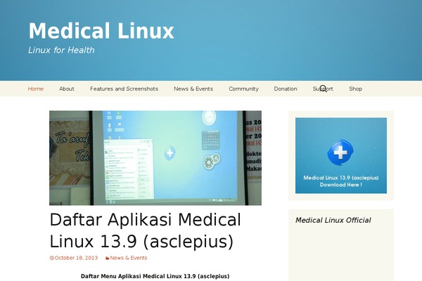 Twenty Thirteen theme site design template sample