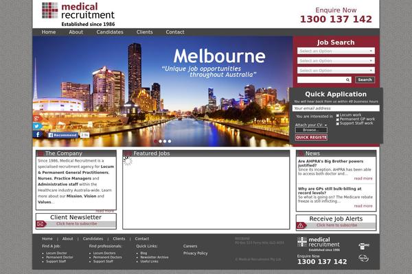 Site using Adlogic-job-board plugin