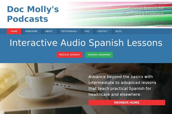 Site using Cool-cast-player plugin