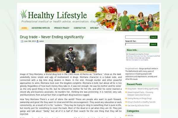 medicalstuttering.com site used Healthylifestyle