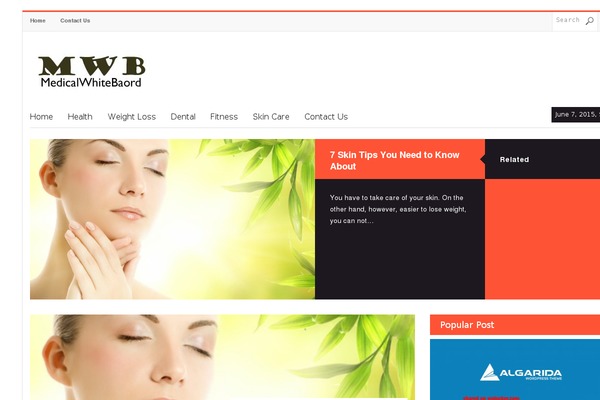 medicalwhitebaord.com site used Algarida