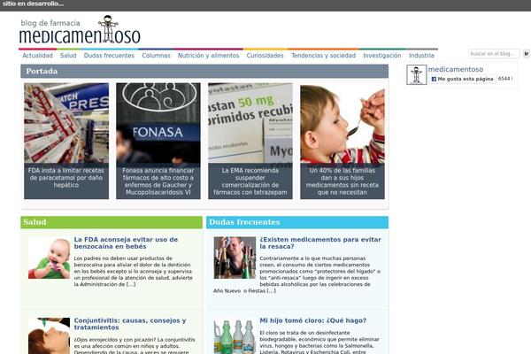 WP-Clear theme site design template sample