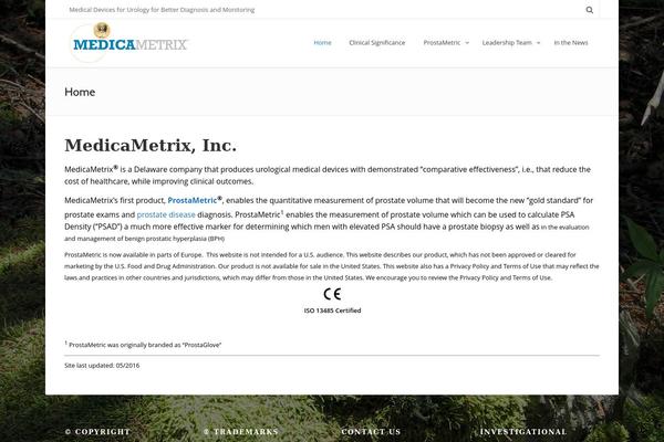 Cosmos theme site design template sample