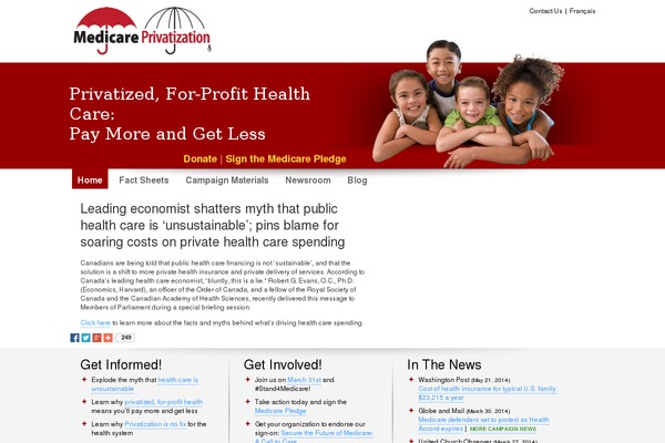 medicare.ca site used Chc