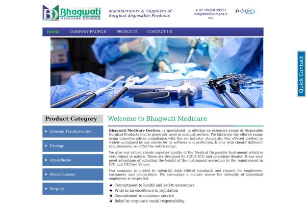 Medicare theme site design template sample