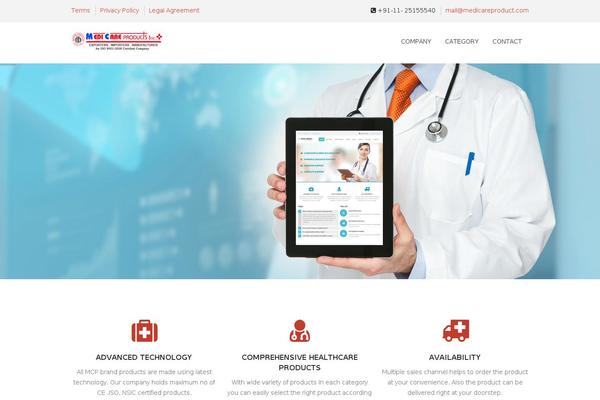 SoulMedic theme site design template sample