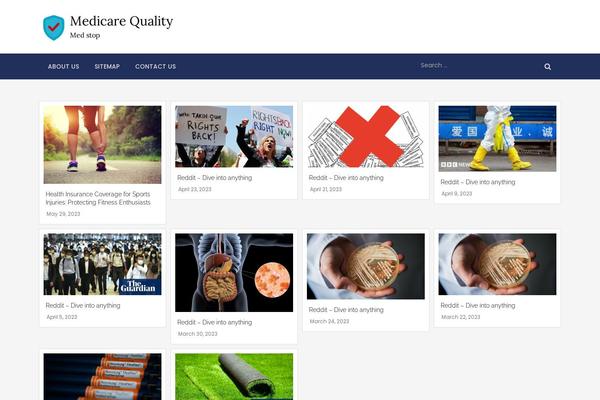 medicarequality.org site used Mero Magazine