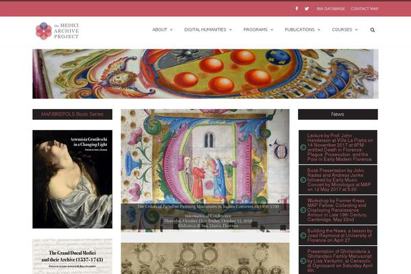 medici.org site used PrimeWP