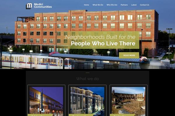 medicicommunities.com site used Medici