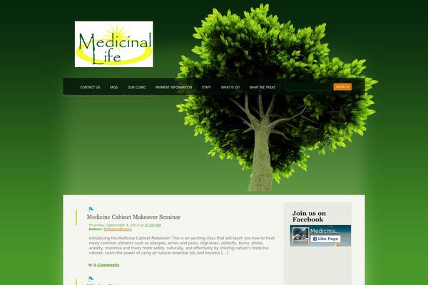 medicinallife.com site used Theme979