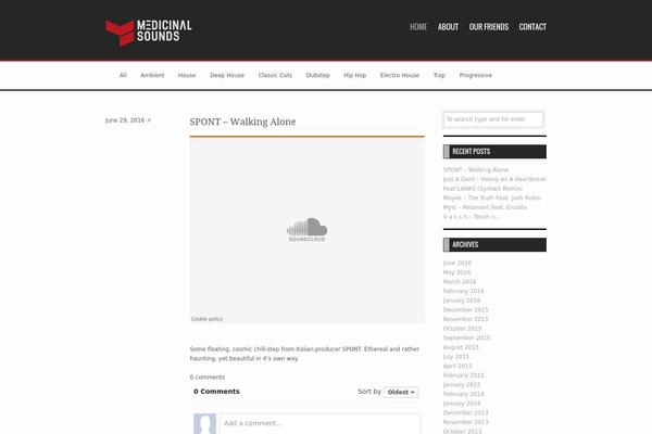 Garnish theme site design template sample