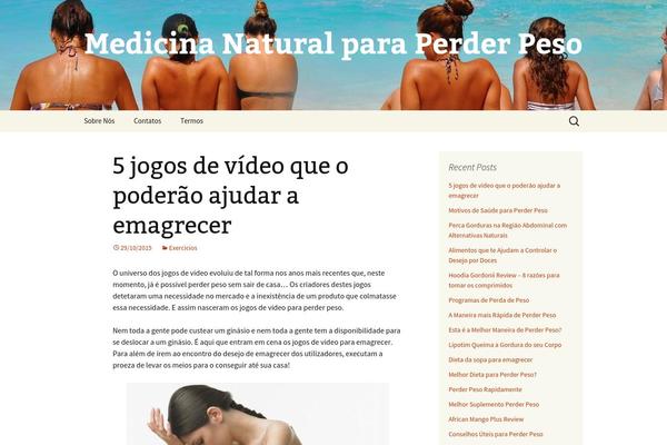 medicinanaturalperderpeso.com site used Twenty Thirteen