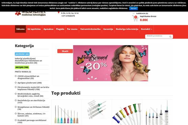 Site using Woo-search-box plugin