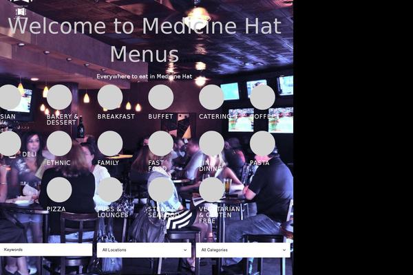 medicinehatmenus.com site used Search-and-go-child